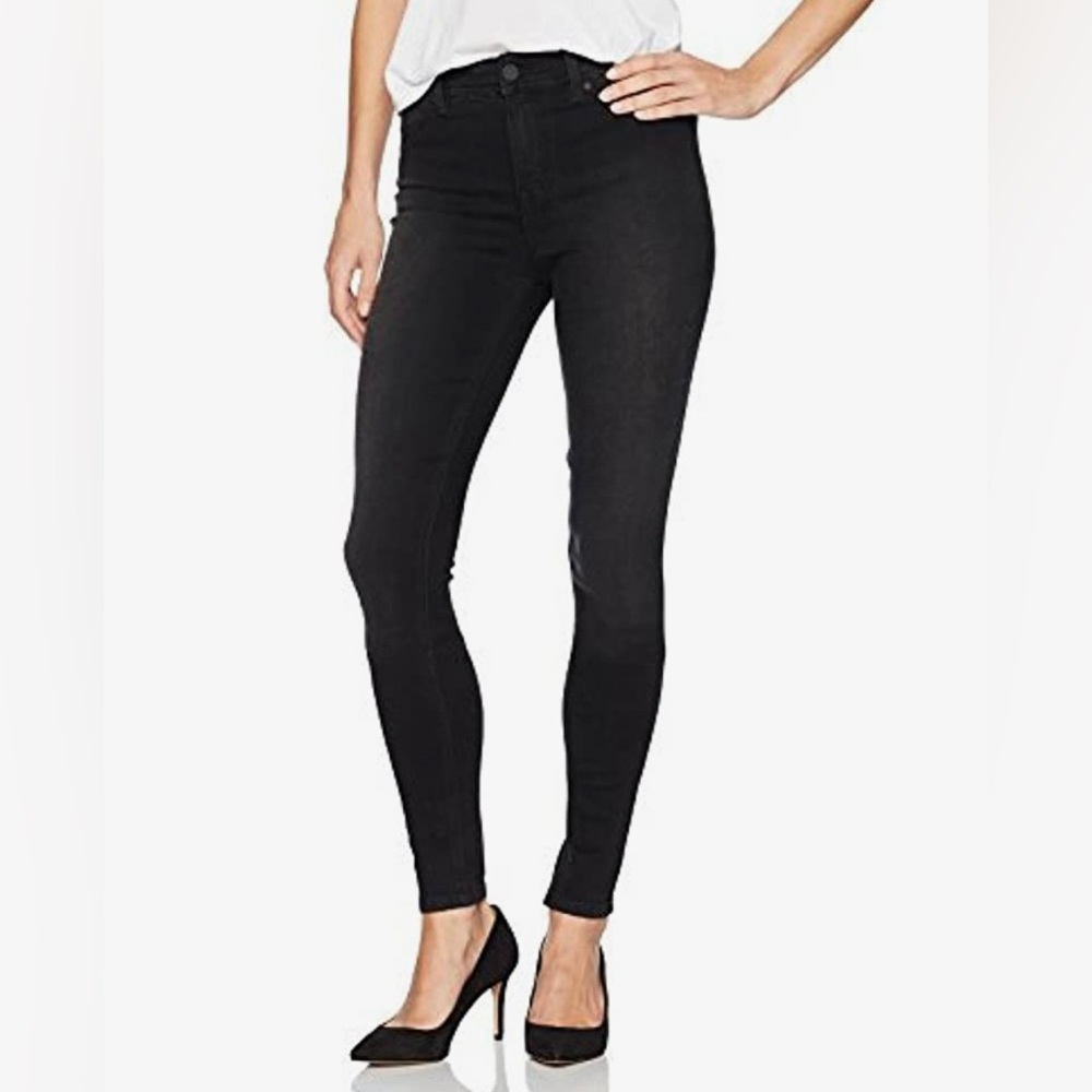 LEVEL 99 Tanya High Rise Ultra Skinny Jeans 30 Black Amazing Condition Worn 2X!